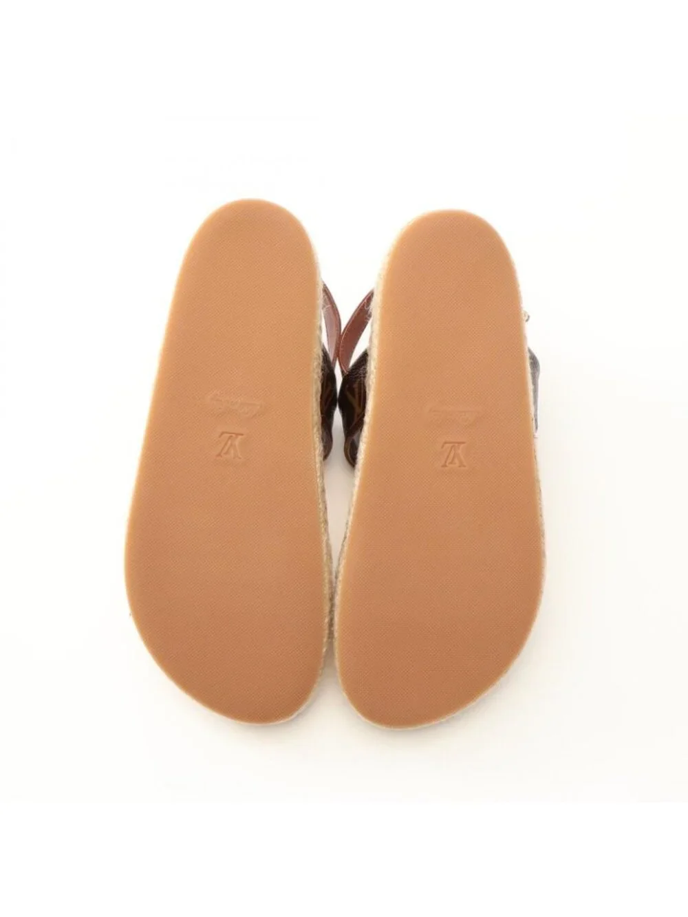 Louis Vuitton Sandals Odyssey Line Monogram Espadrilles Canvas Leather